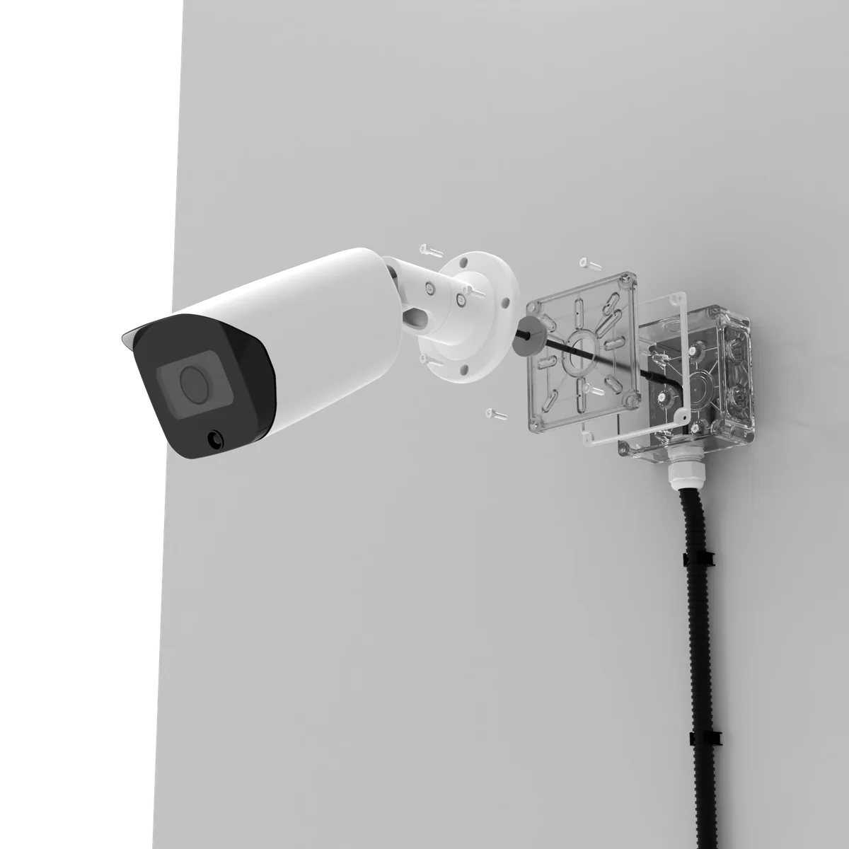 Камера на коробке BOXFORCAM™ — узел крепления
