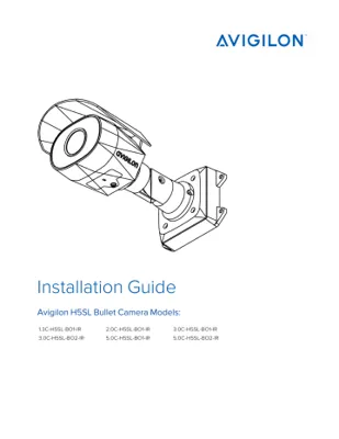 Avigilon H5SL-BO-IR-30 (цилиндрическая (Bullet)) — фото камеры
