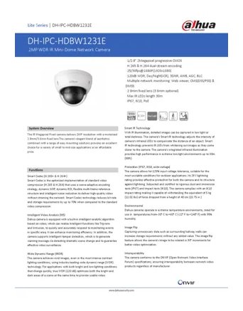 BOXFORCAM™ для Dahua IPC-HDBW1231E-S