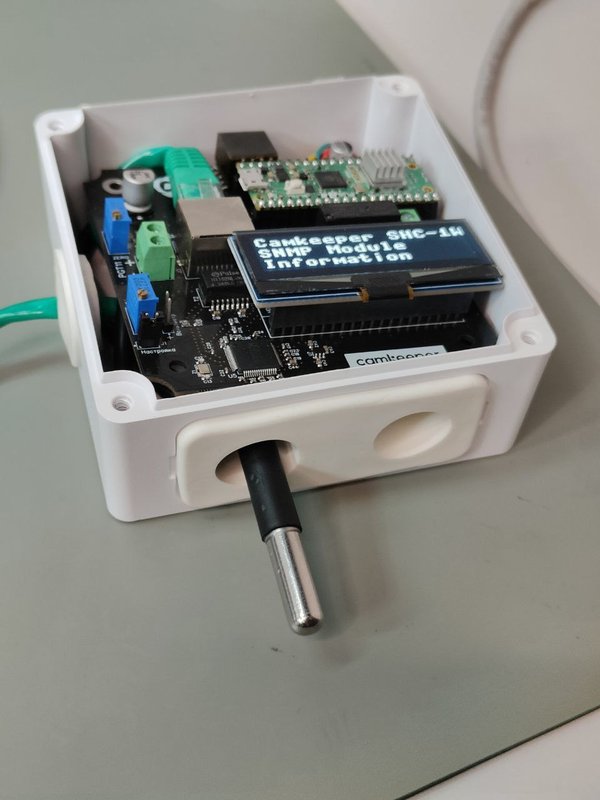 Коробка BOXFORCAM™ изнутри — размещение оборудования при монтаже