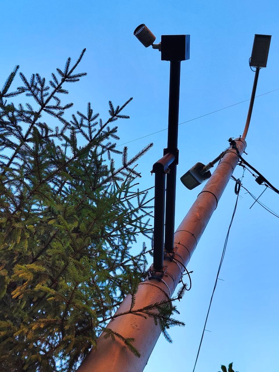 Кронштейн BOXFORCAM™ на круглой опоре