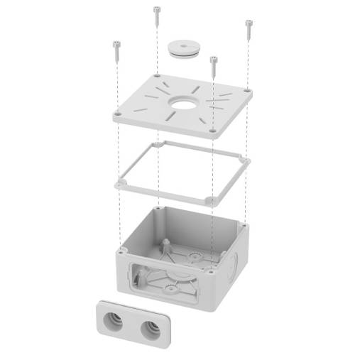 Коробка BOXFORCAM™ MONO — взрыв-схема монокоробки